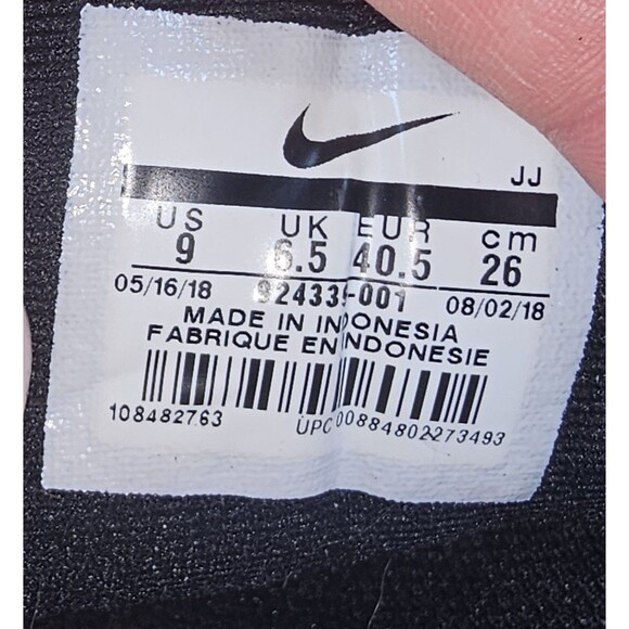 Nike Flex TR 9 Training Shoes Women Size 9 Black Anthricite Lace Up 924339-001 - Picture 14 of 14